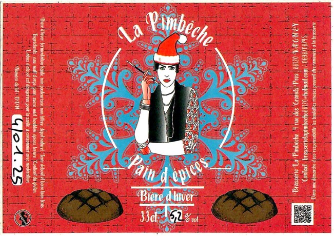 Etiquette BRASSERIE LA PIMBECHE 01