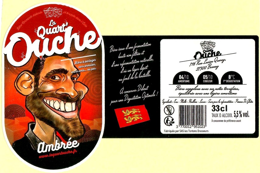 Etiquette BRASSERIE LA QUART OUCHE 31