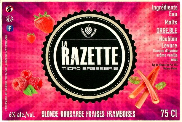 Etiquette BRASSERIE LA RAZETTE 05