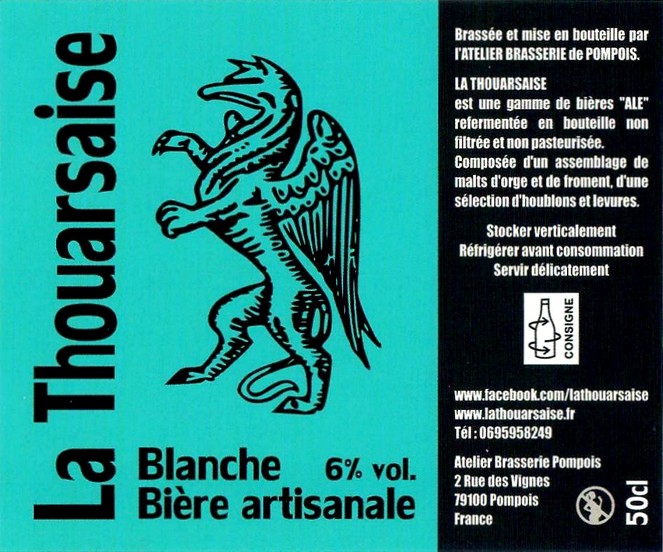 Etiquette BRASSERIE LA THOUARSAISE 01