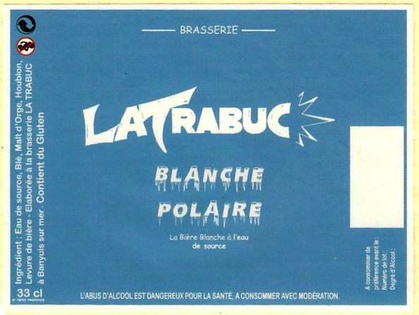 etiquette BRASSERIE LA TRABUC 01