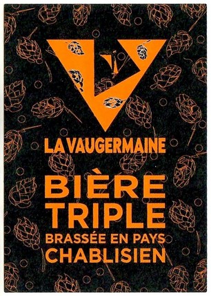 Etiquette BRASSERIE LA VAUGERMAINE 08