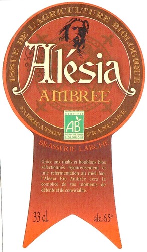 Etiquette BRASSERIE LARCHE 47