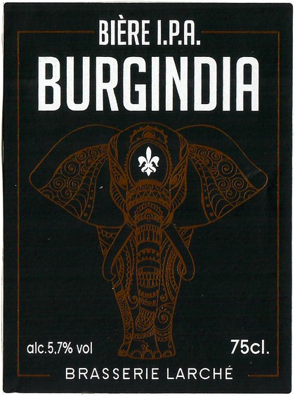 Etiquette BRASSERIE LARCHE 74