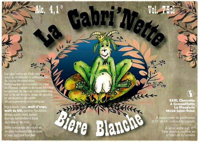 Etiquette BRASSERIE LARCHE 75