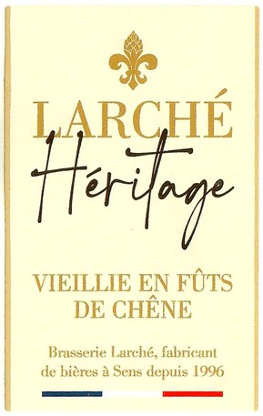 Etiquette BRASSERIE LARCHE 82