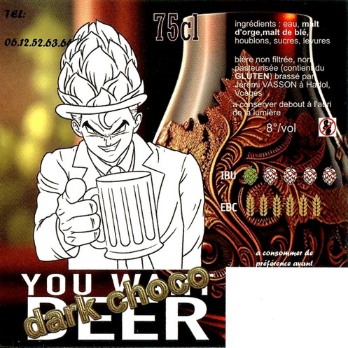 Etiquette BRASSERIE LE BRASSEUR 03