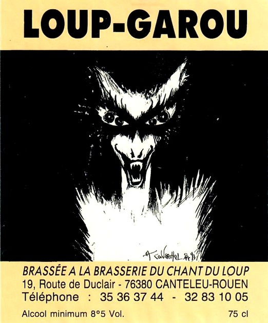 Etiquette BRASSERIE DU CHANT DU LOUP 06