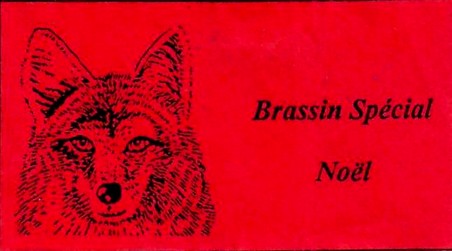 Etiquette BRASSERIE DU CHANT DU LOUP 07