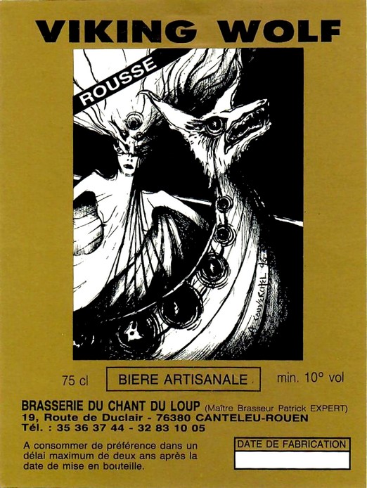 Etiquette BRASSERIE DU CHANT DU LOUP 21