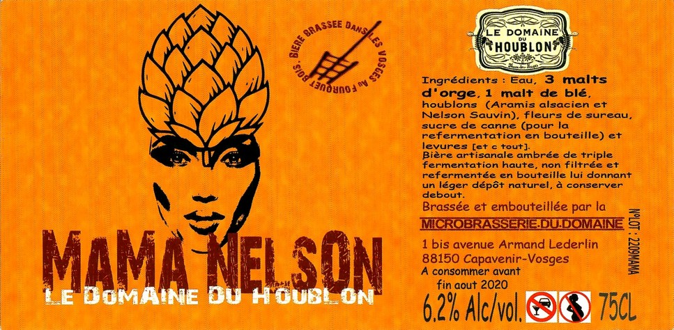 Etiquette BRASSERIE LE DOMAINE DU HOUBLON 27