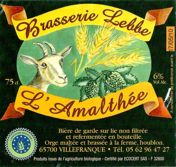 Etiquette BRASSERIE LEBBE 05