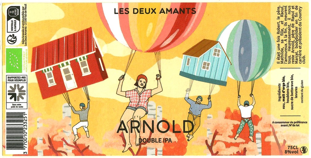 Etiquette BRASSERIE LES 2 AMANTS 37