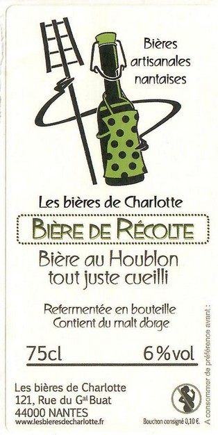 Etiquette BRASSERIE LES BIERES DE CHARLOTTE 10