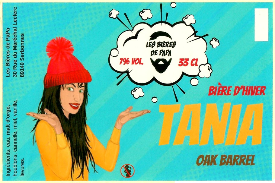 Etiquette BRASSERIE LES BIERES DE PAPA 02