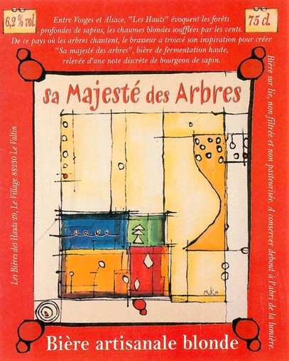 Etiquette BRASSERIE LES BIERES DES HAUTS 03