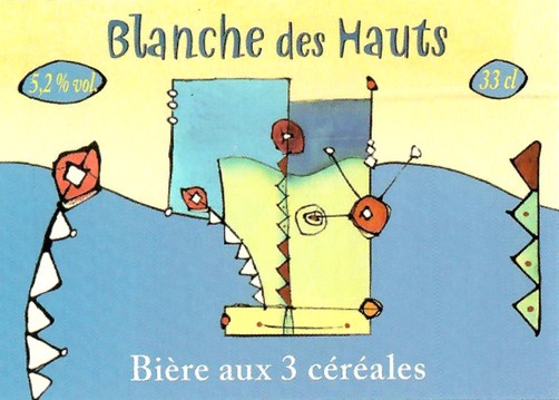 Etiquette BRASSERIE LES BIERES DES HAUTS 07