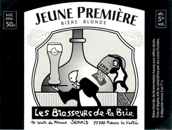 Etiquette BRASSERIE LES BRASSEURS DE LA BRIE 02