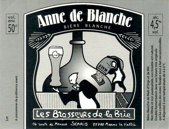 Etiquette BRASSERIE LES BRASSEURS DE LA BRIE 03