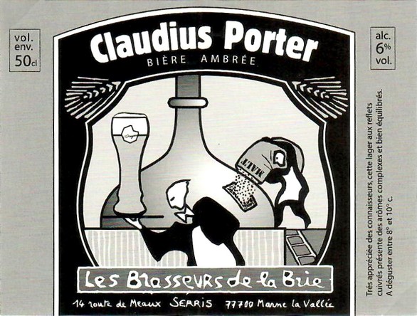 Etiquette BRASSERIE LES BRASSEURS DE LA BRIE 08