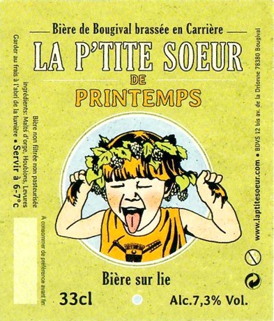 Etiquette BRASSERIE LES BRASSEURS DU VAL DE SEINE 02