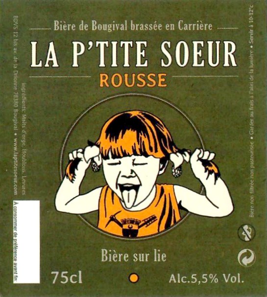 Etiquette BRASSERIE LES BRASSEURS DU VAL DE SEINE 04