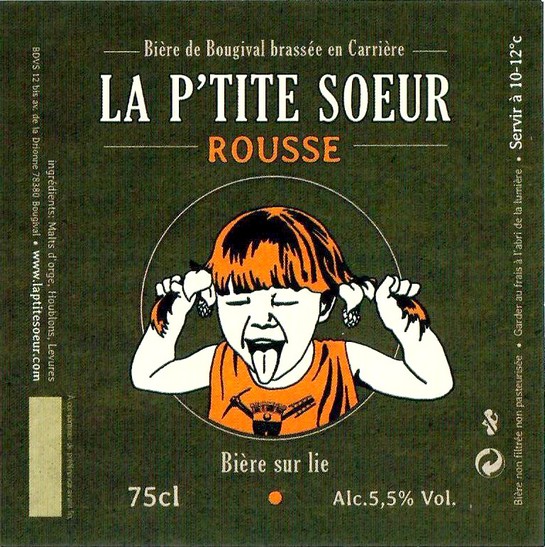 Etiquette BRASSERIE LES BRASSEURS DU VAL DE SEINE 06