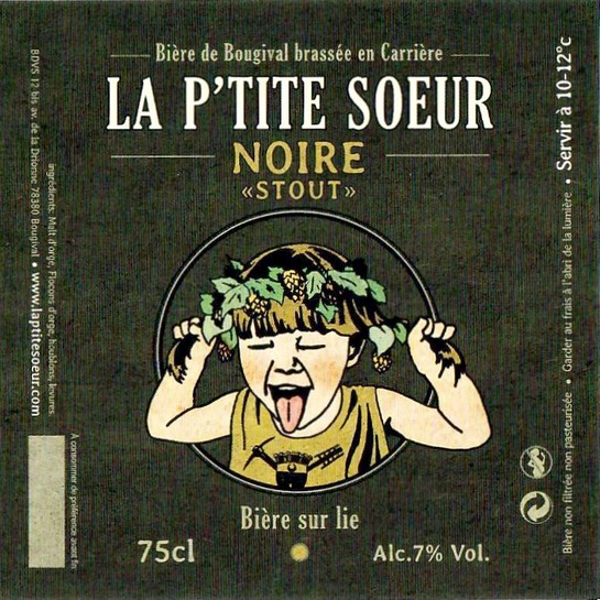 Etiquette BRASSERIE LES BRASSEURS DU VAL DE SEINE 09