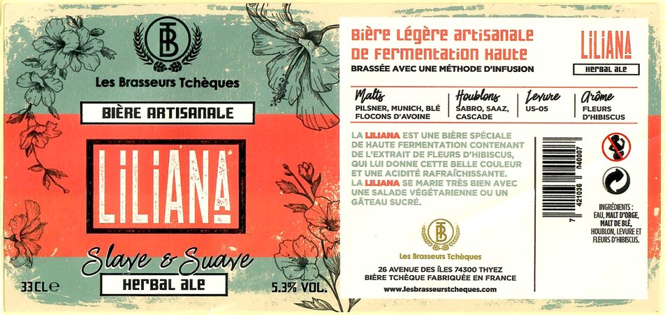 Etiquette BRASSERIE LES BRASSEURS TCHEQUES 10