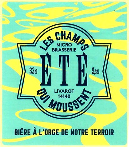 etiquette BRASSERIE LES CHAMPS QUI MOUSSENT 02