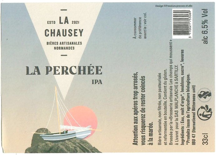 Etiquette BRASSERIE LES CHAMPS QUI MOUSSENT 11