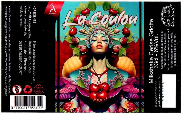 Etiquette BRASSERIE LES COULOUS 05