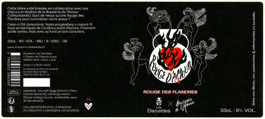 Etiquette BRASSERIE LES DANAIDES 04