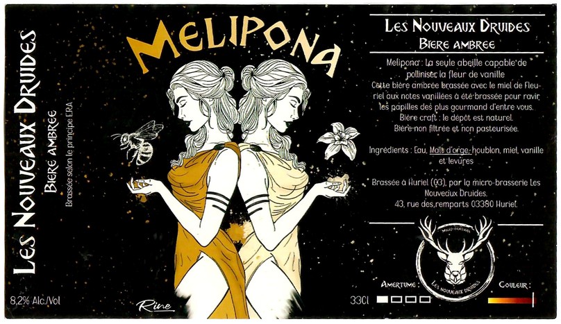 Etiquette BRASSERIE LES NOUVEAUX DRUIDES 05