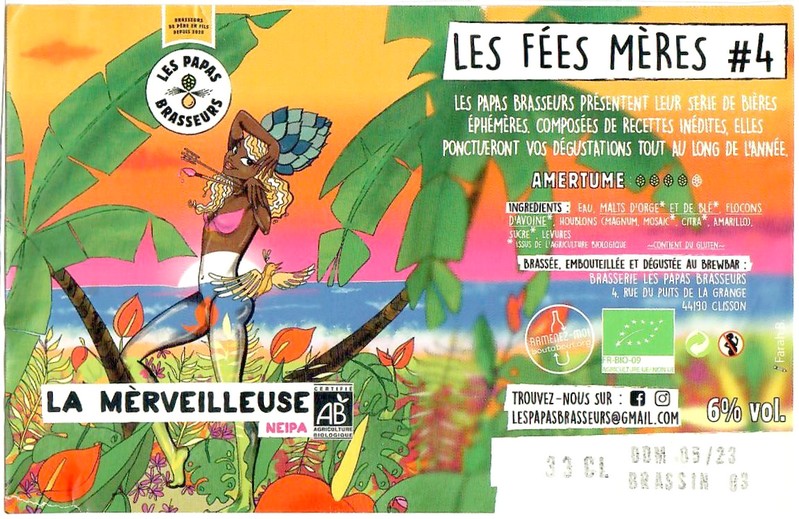 Etiquette BRASSERIE LES PAPAS BRASSEURS 02