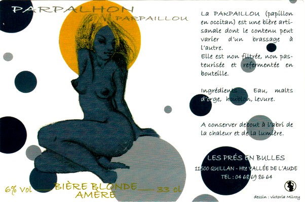 etiquette BRASSERIE LES PRES EN BULLES 05