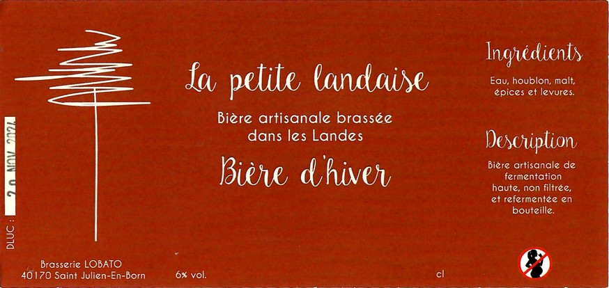 Etiquette BRASSERIE LOBATO 14