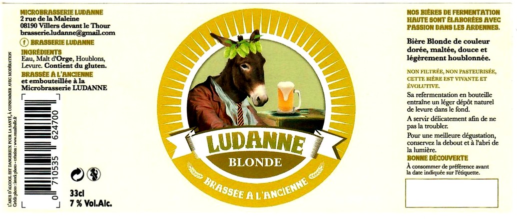 etiquette BRASSERIE LUDANNE 08