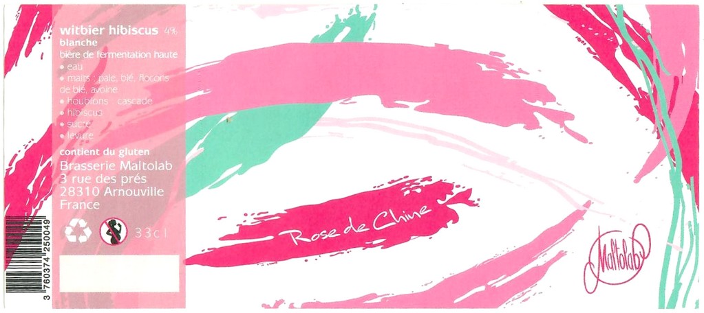 Etiquette BRASSERIE MALTOLAB 05