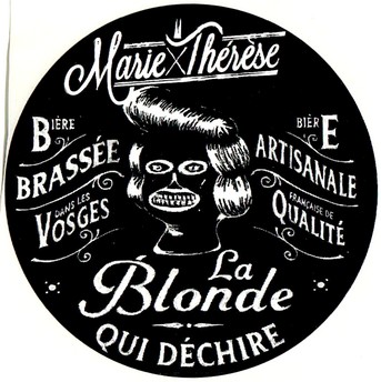 Etiquette BRASSERIE MARIE THERESE 23
