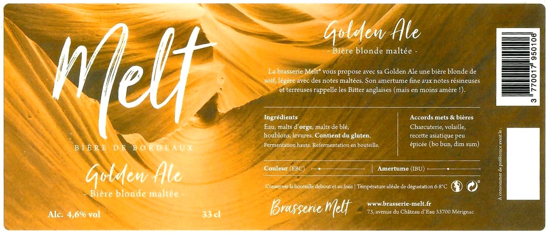 Etiquette BRASSERIE MELT 01