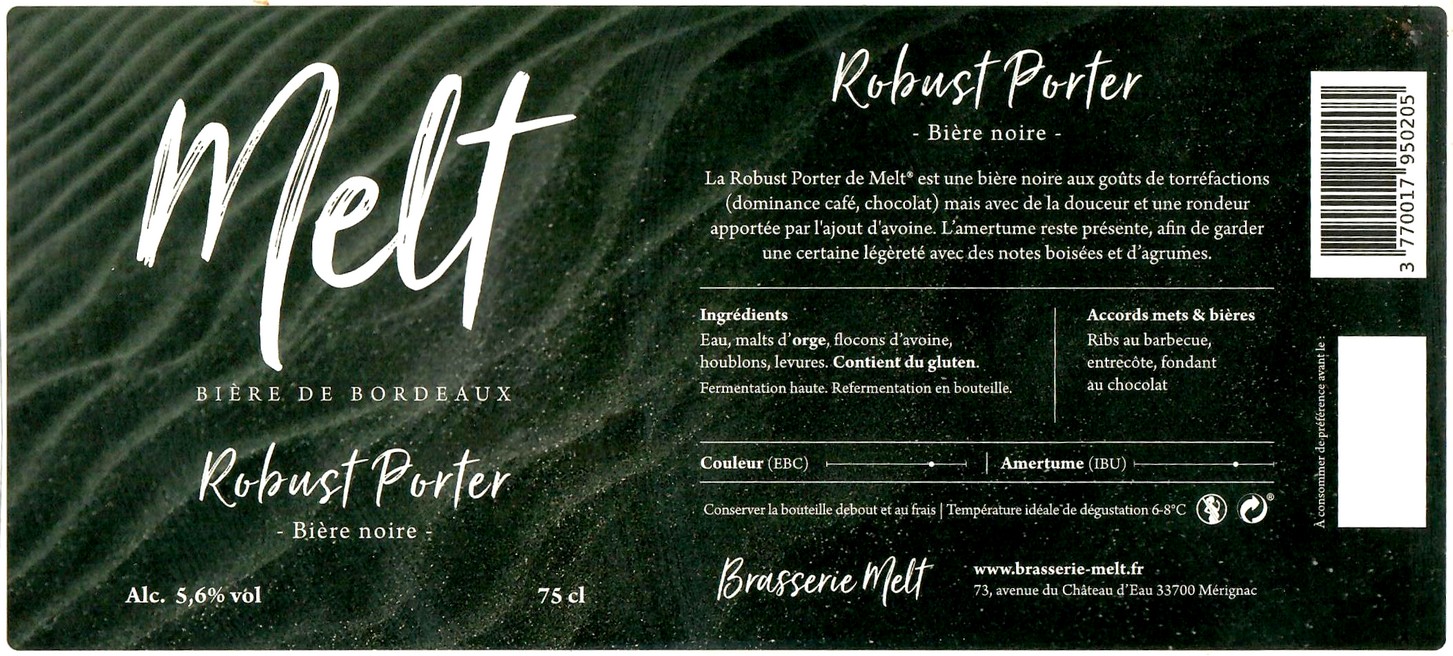 Etiquette BRASSERIE MELT 04