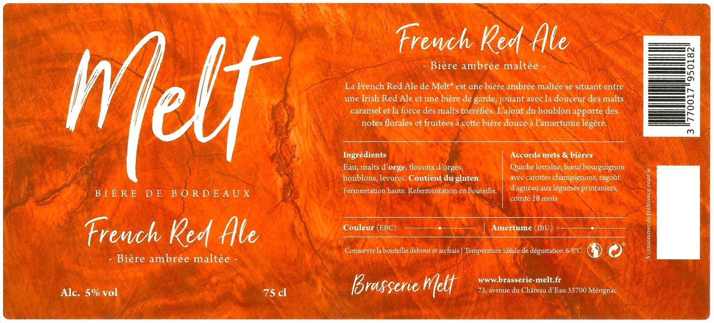 Etiquette BRASSERIE MELT 06