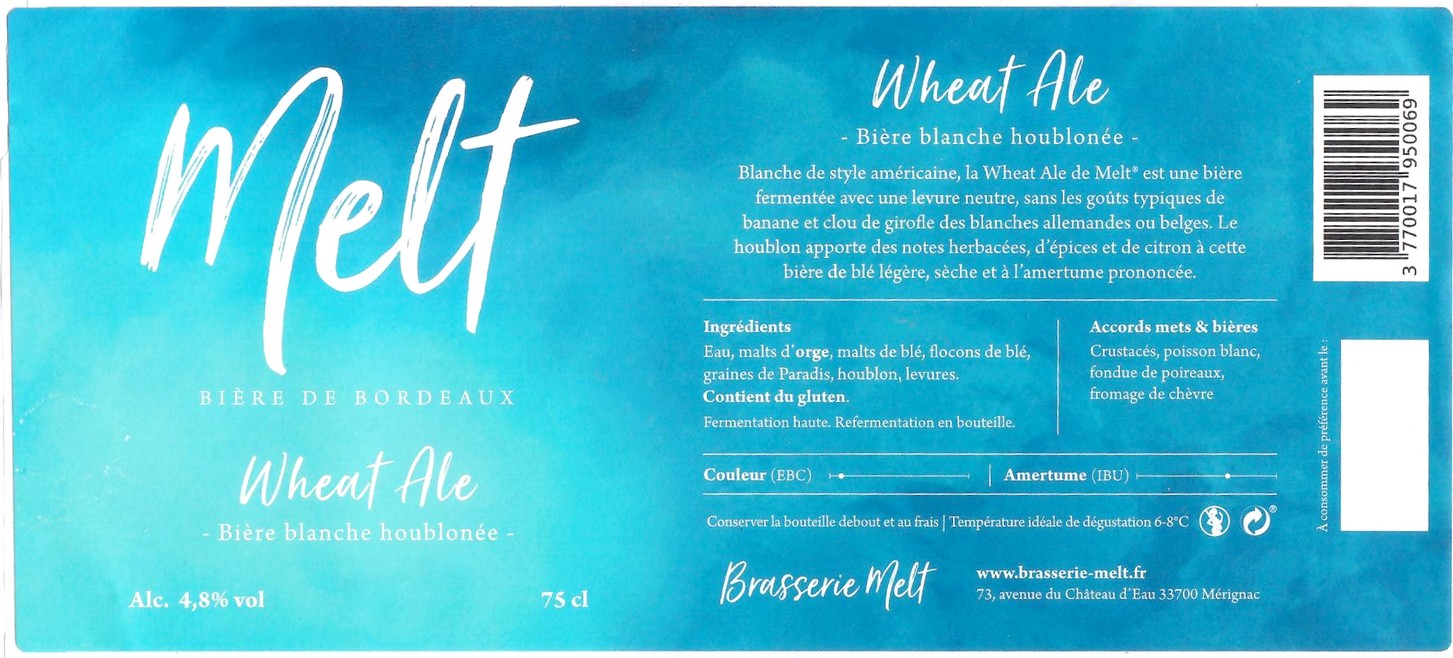 Etiquette BRASSERIE MELT 09