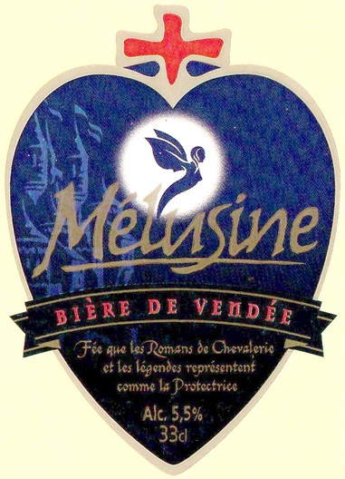 Etiquette BRASSERIE MELUSINE 34