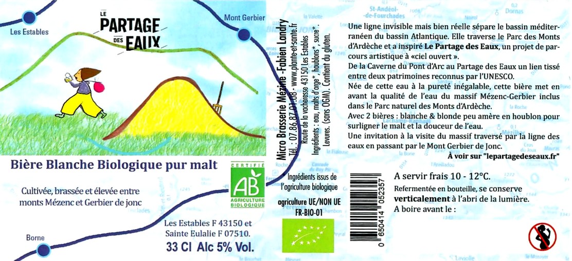 etiquette BRASSERIE MEZINE 07