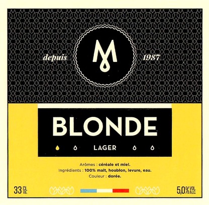 Etiquette BRASSERIE MICHARD 19