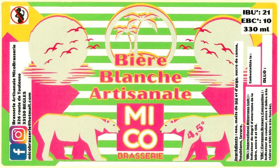 Etiquette BRASSERIE MICOBRASSERIE 02