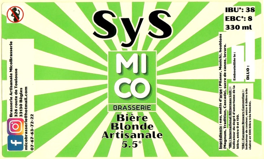 Etiquette BRASSERIE MICOBRASSERIE 04