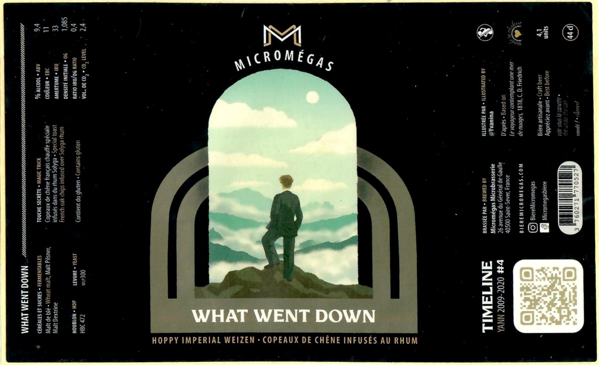 Etiquette BRASSERIE MICROMEGAS 26